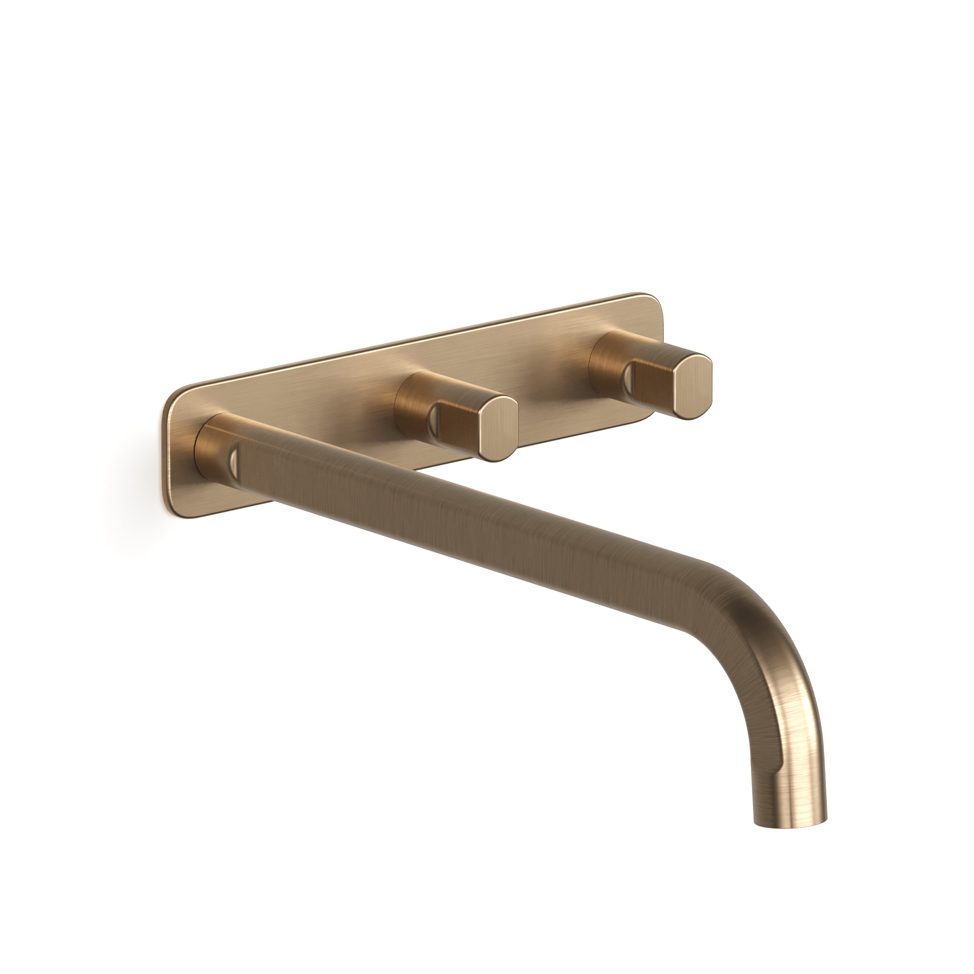Figura Form Wall Bath Tap Set 250