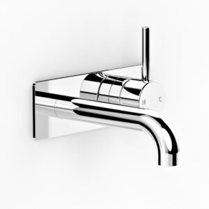 Pegasi M Back Plate Bath Mixer 150