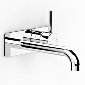 Pegasi M Back Plate Bath Mixer 200