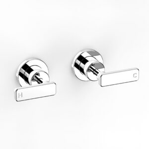 Chisel D Lever Wall Tap Pr