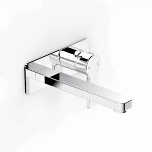 Zeos Back Plate Bath Mixer 250