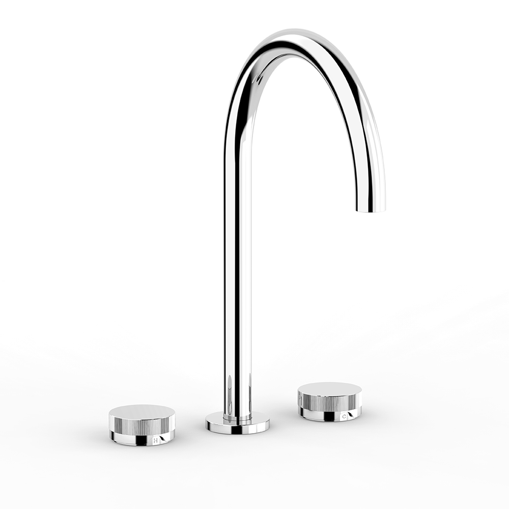 Zero Fluted Basin Set, Tall
