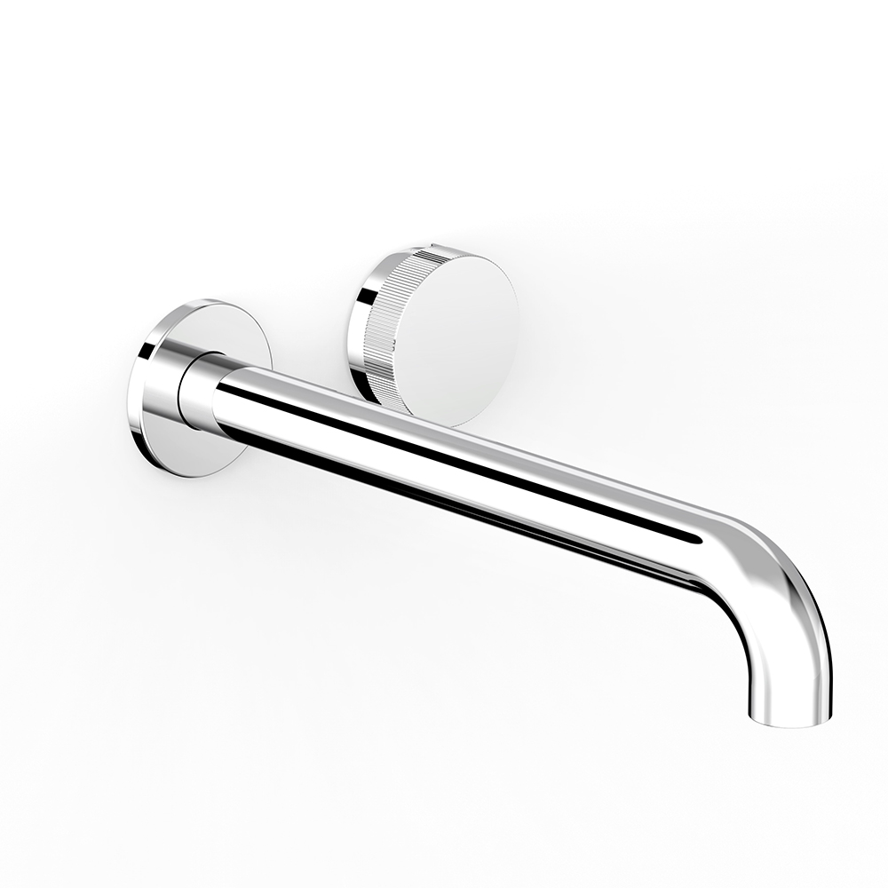 Zero Progresiv Fluted Wall Bath Mixer Set, 250